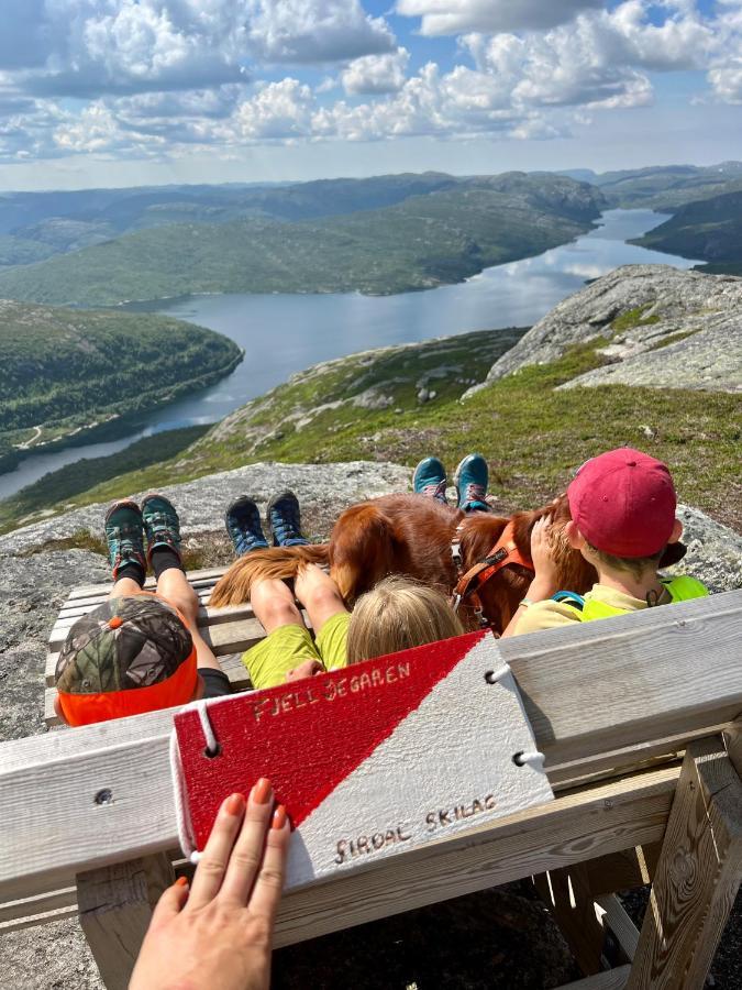 Flott Leilighet Pa Haugen I Sirdal Tjorhom 외부 사진