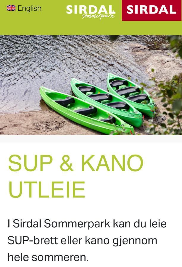 Flott Leilighet Pa Haugen I Sirdal Tjorhom 외부 사진