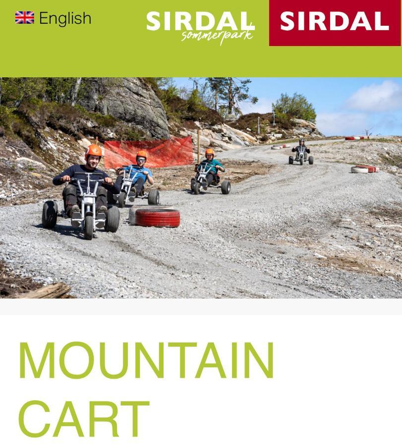 Flott Leilighet Pa Haugen I Sirdal Tjorhom 외부 사진