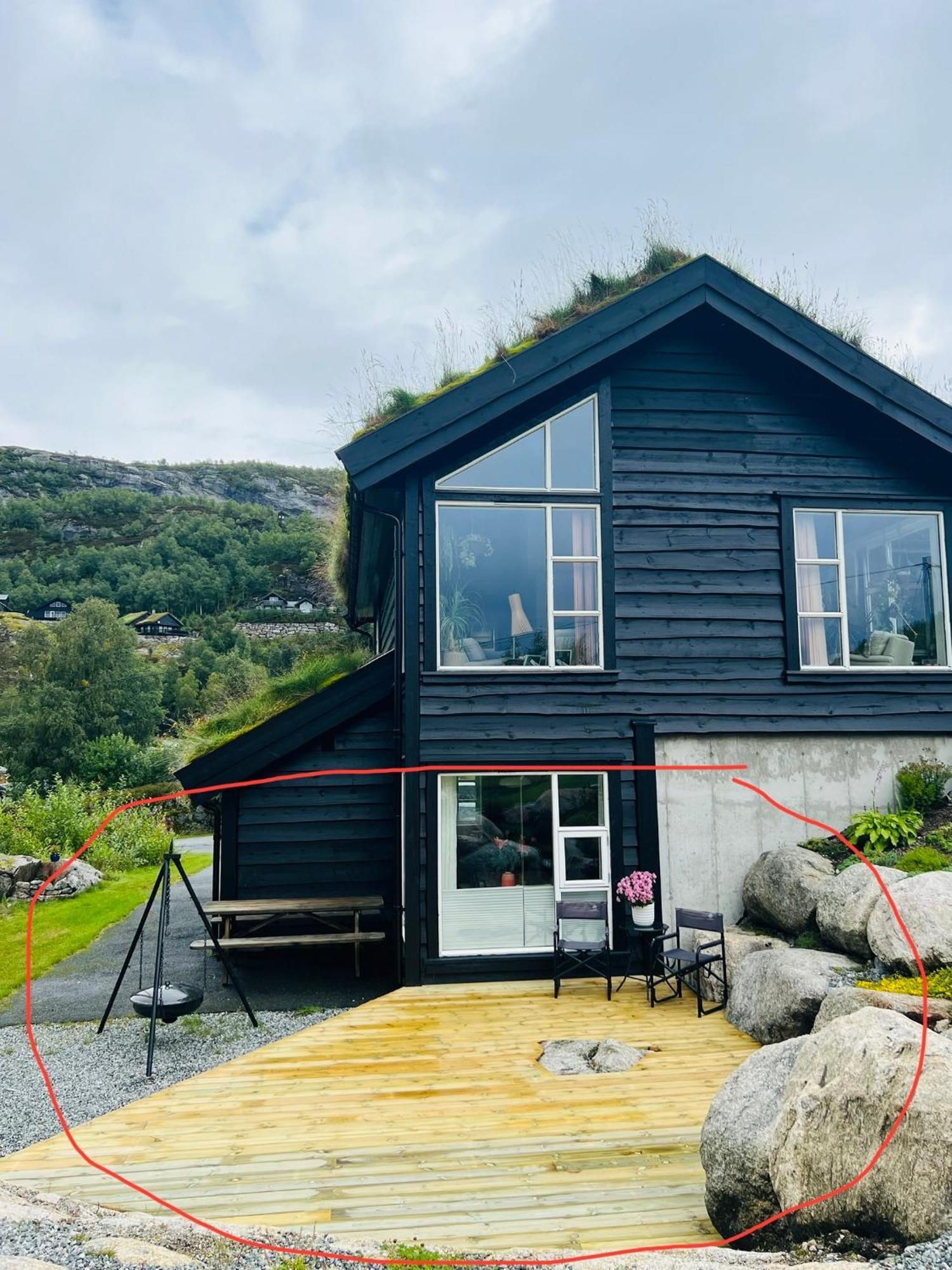 Flott Leilighet Pa Haugen I Sirdal Tjorhom 외부 사진